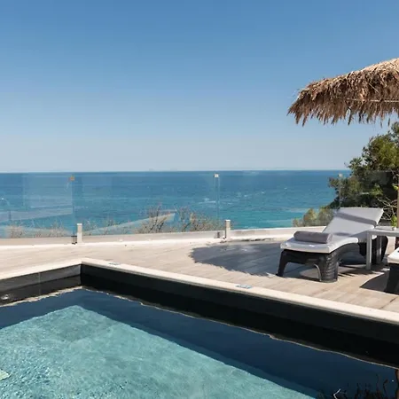 Willa Luxury Cavo Mare Meltemi With Private Pool & Jacuzzi Plános
