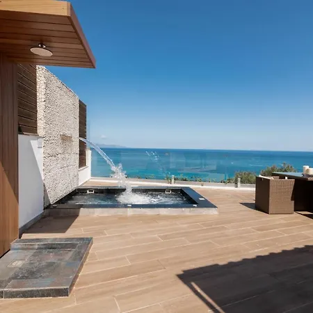 Luxury Cavo Mare Meltemi With Private Pool & Jacuzzi Villa *